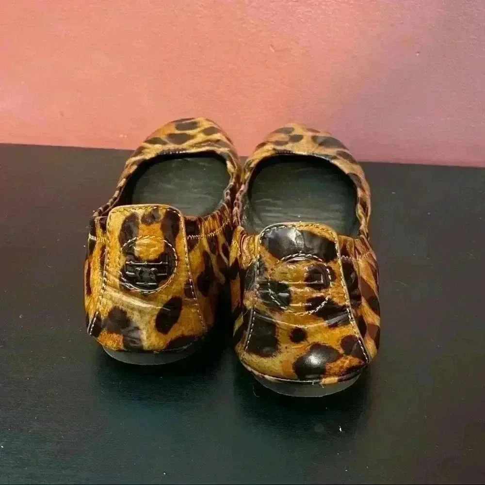 Tory Burch Leopard Print Flats